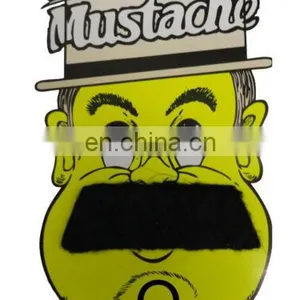 The Most Popular Fake Artificial Mustache Funny Fake Beard for Sale MH2138 thumbnail-1