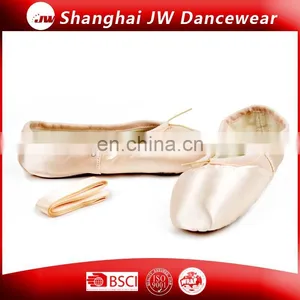 Professional Performance Dance Shoe High Quality Anti-skid Fancy Hot Sale New Design Demi Pointe Shoes thumbnail-1