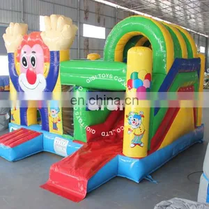 4 in One Jumping Pad Children's Games Combo With Slide Baby Bouncer thumbnail-2