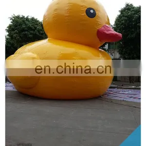 Yellow Floating Inflatable Pool Duck/giant Inflatable Promotion Duck thumbnail-3
