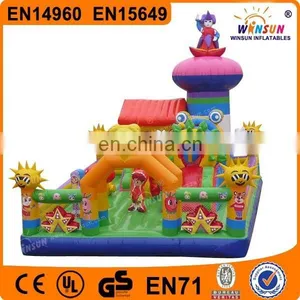 New Outdoor Inflatable Giant Inflatable Playgrounds on Sale thumbnail-2