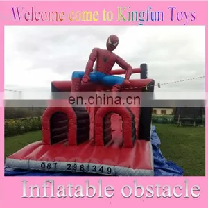 Spiderman Inflatable Obstacle Courses for Kids thumbnail-1