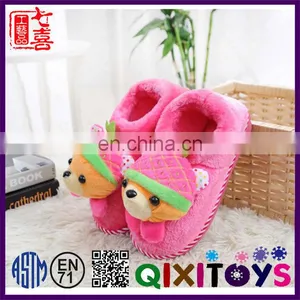 High Quality Super Soft Plush Slippers Cheap Wholesale Shoe Supplies Factory Direct thumbnail-1