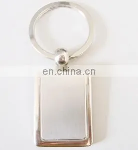 Custom Made Simple Plain Blank Metal Keyrings for Advertising thumbnail-6