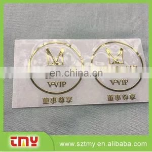 Best Price Metal Sticker Customized Logo Metal Sticker Gold Metal Sticker thumbnail-1