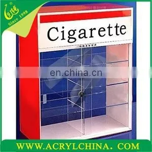 New Products 2016 Acrylic Cigarette Display Cabinet,acrylic Cigarette Sale Rack thumbnail-3