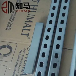 Spraying c Channel Steel Strut c Purlin Slotted Steel Strut thumbnail-1