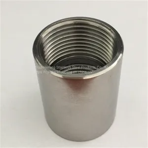 Stainless Steel Double Female Thread Nipple thumbnail-1