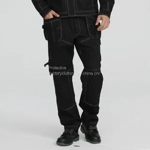 Men's Anti-static Cargo Work Pants With Side Pockets thumbnail-1