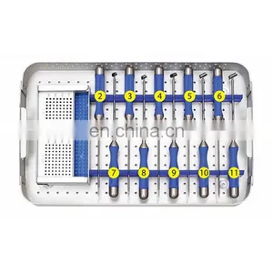 China Manufacture Spine Surgery Posterior Cervical Laminar Plate Instrument Set for Spinal Orthopedic Surgical Instruments thumbnail-1