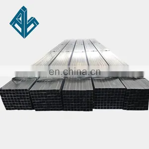 High Quality 1/2" Pre Galvanized Tube/40x40 Steel Square Pipe/1 Inch Square Iron Pipe Made in China thumbnail-2