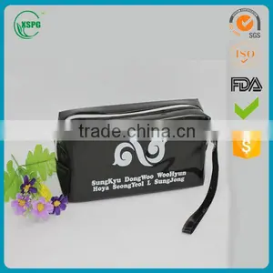 Customized Printed Directly Manufacture Top Quality Clear Zipper and Handle Bag thumbnail-1