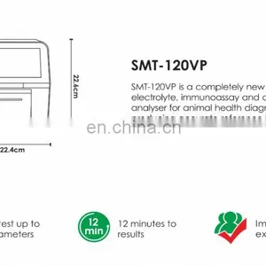 Seamaty Smt 120vp Clinical Analytical Instruments Vet Blood Analyzer Veterinary Biochemistry Analyzer thumbnail-5