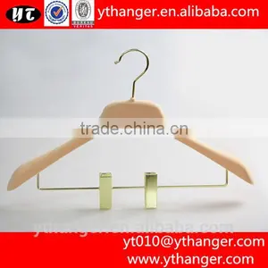 YY0507 Custom Logo Clips Apparel Velvet Hangers Garments Velvet Clothes Hanger thumbnail-3