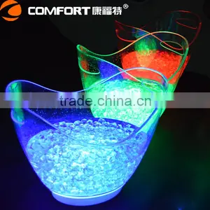 Plastic Material and LFGB,FDA,CE/EU,SGS Certification Acrylic Ice Bucket thumbnail-1