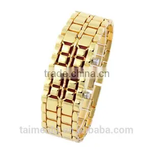 China Wholesale Cheap Alloy Iron Samurai Led Watch thumbnail-1