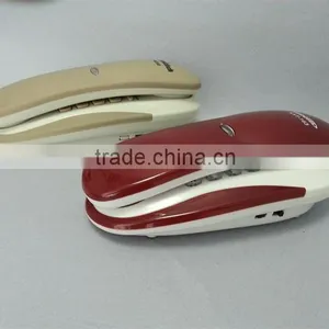 Anatel Standard Brazil Hot Sale Slimline Analog Home Bathroom Telephone thumbnail-5
