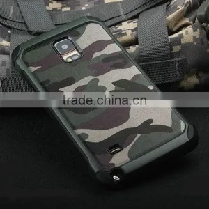 2015 New Arrival Camouflage Case for Samsung Galaxy Note 4, for Samsung Note 4 Back Cover, for Galaxy Note 4 Real Leather Case thumbnail-3