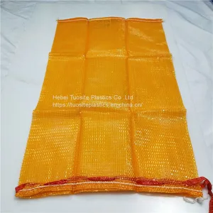 UV Treated PP Tubular Circular Leno Mesh Bag For Firewood/Drawstring Vegetable Fruit Package Mesh Net Sacks thumbnail-4