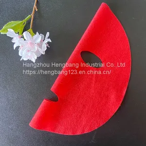 Chinese Red Face Mask Sheet Or Facial Mask Fabric thumbnail-4