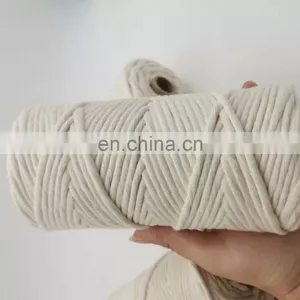 Macrame Twist Braided Cord 100% Macrame Cotton Rope Factory Wholesale 2mm 3mm 4mm 5mm 10mm 12mm 20mm Cotton,100% Cotton thumbnail-2