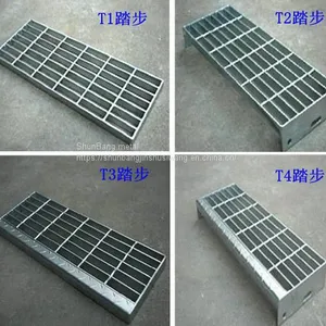 The Platform Steel Grating Made by the Manufacturer is Galvanized and Durable. The Ditch Cover is Made of Building Steel Grating thumbnail-2