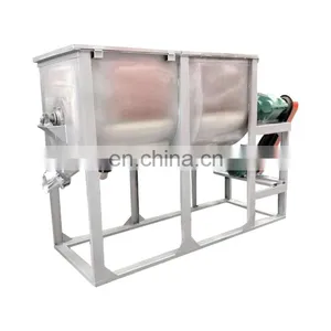 Spice Powder Horizontal Ribbon Blender Mixer Machine Washing Powder Mixer Machine thumbnail-4