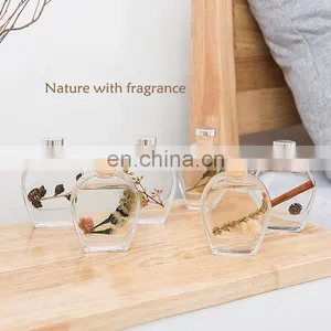 ENO Custom Package Design Reed Stick Fragrance Oil Reed Diffuser Glass Bottle Flower Decoration Air Freshener Reed Diffuser thumbnail-2