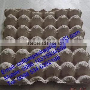 Eco-friendly Molded Inner Paper Pulp Tray for Eggs thumbnail-4
