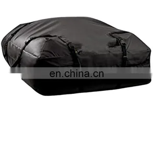 Expandable Canvas Soft Top Vehicle Cargo Roof Rack Box Bag thumbnail-5