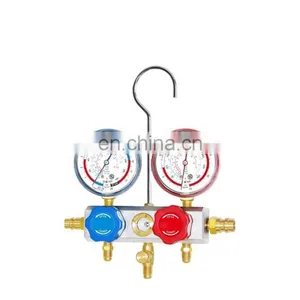 CT-536ALA Aluminium Manometer-Set für das HVAC-Kälteanlagen und Autoklimaanlagen, AC-Aufladung mit R134A und R502 thumbnail-3
