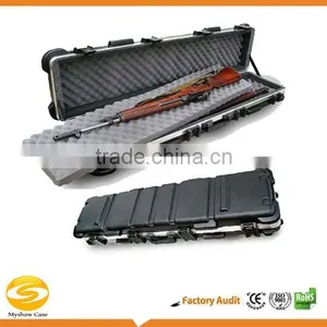 53" Long Molded ABS Shotgun Rifle Case With High Density Foam Pading thumbnail-1