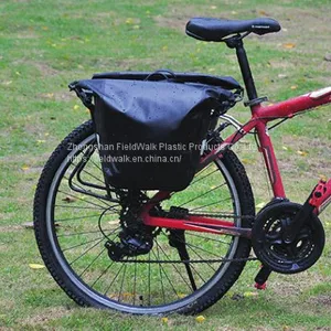 Factory Price Waterproof 600D Custom Bicycle Pannier Bike Side Bag thumbnail-2