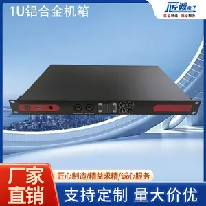 Aluminum Chassis Efficiently Heat Dissipation Electronic Components Installation Box 1U Chassis thumbnail-2