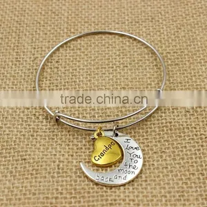 2016 Alex Bangles Adjustable Expandable Silver Bangles Wholesale Cheap Price Unisex Gender Bangles thumbnail-6