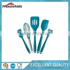 3pieces Blue Set Silicone Cooking Utensils Non-toxic Eco-friendly thumbnail-1