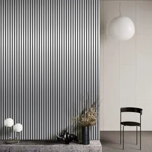 Acoustic Slat Wood Panel for Wall Decoration thumbnail-2