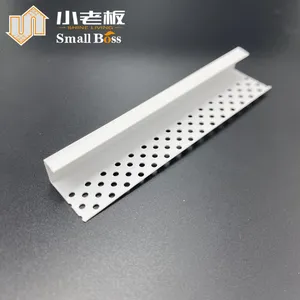 Drywall Corner Bead Plastic 1-1/4'' Vinyl Stucco Corner Bead Plaster for Gypsum Board Wall Interior thumbnail-5