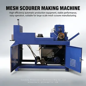 Fabrik Galvanisierungsdrahtgitter-Reinigungsbürstenherstellungsmaschine, Stahl-Draht-Reinigungsbürstenkugelherstellungsmaschine thumbnail-1