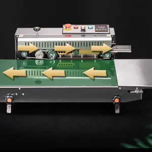 Portable Plastic Bag Sealer Plastic Paper Bag Continuous Sealer Sealing Machine thumbnail-4