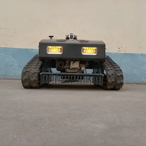 Yamaha 224Cc Engine One-Button Start Crawler Remotely Controlled Mowing Robot thumbnail-3