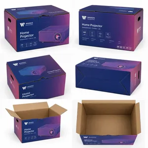 OEM Custom Printed E Flute Corrugated Box for Electronics Packaging thumbnail-2