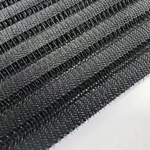 5MM Black 3D Stripe Spacer Fabric Weight of 550GSM With Great Burst Strength for Military Industry thumbnail-3