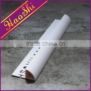 China First PVC Manufacturer Direct Keen Price Plastic Ceramic Tile Profile Trim thumbnail-1