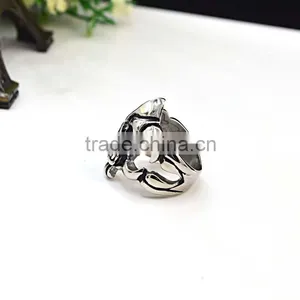 MOQ 3 Piece Latest Silver Fashion Jewelry Finger Ring Designs for Men Supplier's Choice thumbnail-5