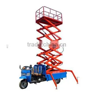 Vehicel Mounted Movable Scissor Lift Platform thumbnail-1