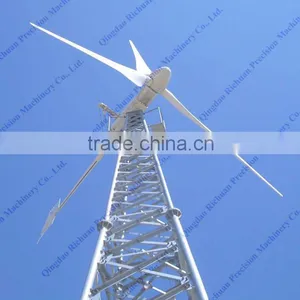 Manufacture in China With Low Rpm Low Price for Sale 10KW Horizontal Axis Wind Turbine Generator (Alternator) thumbnail-1