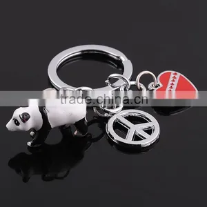Upscale Key Ring Manufacturers Wholesale Panda Keychain thumbnail-1