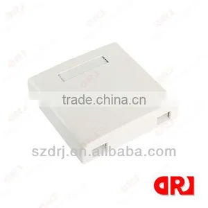 Two Ports Rj45 Electrical Junction Box thumbnail-1