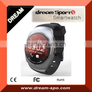 2015 New Style Bluetooth Round Shape Android & IOS Shenzhen Smart Watch thumbnail-2